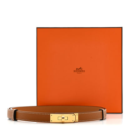 Hermes Epsom Kelly Belt Gold 4 of 4