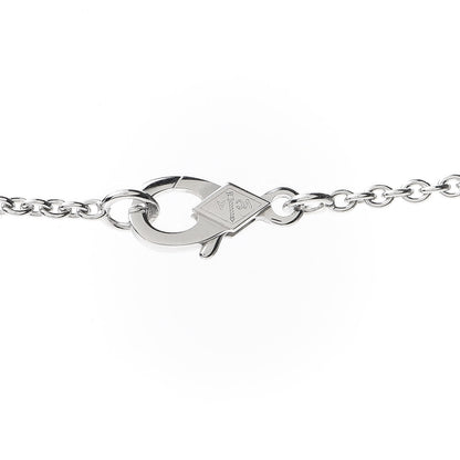 Van Cleef & Arpels 18K White Gold Diamond Pure Alhambra Pendant Necklace 4 of 8