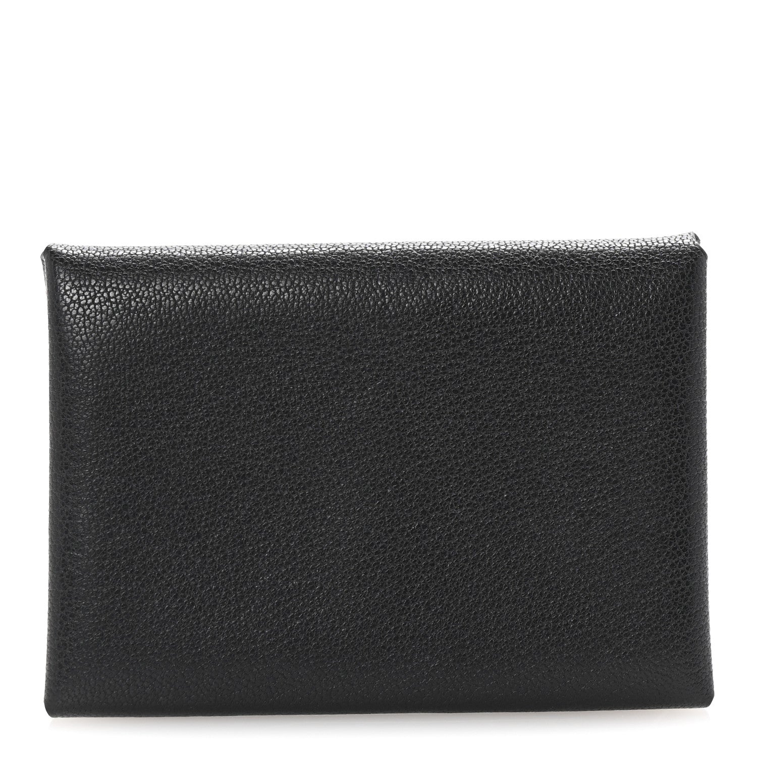 Hermes Chevre Mysore Calvi Duo Card Case Black 1 of 7