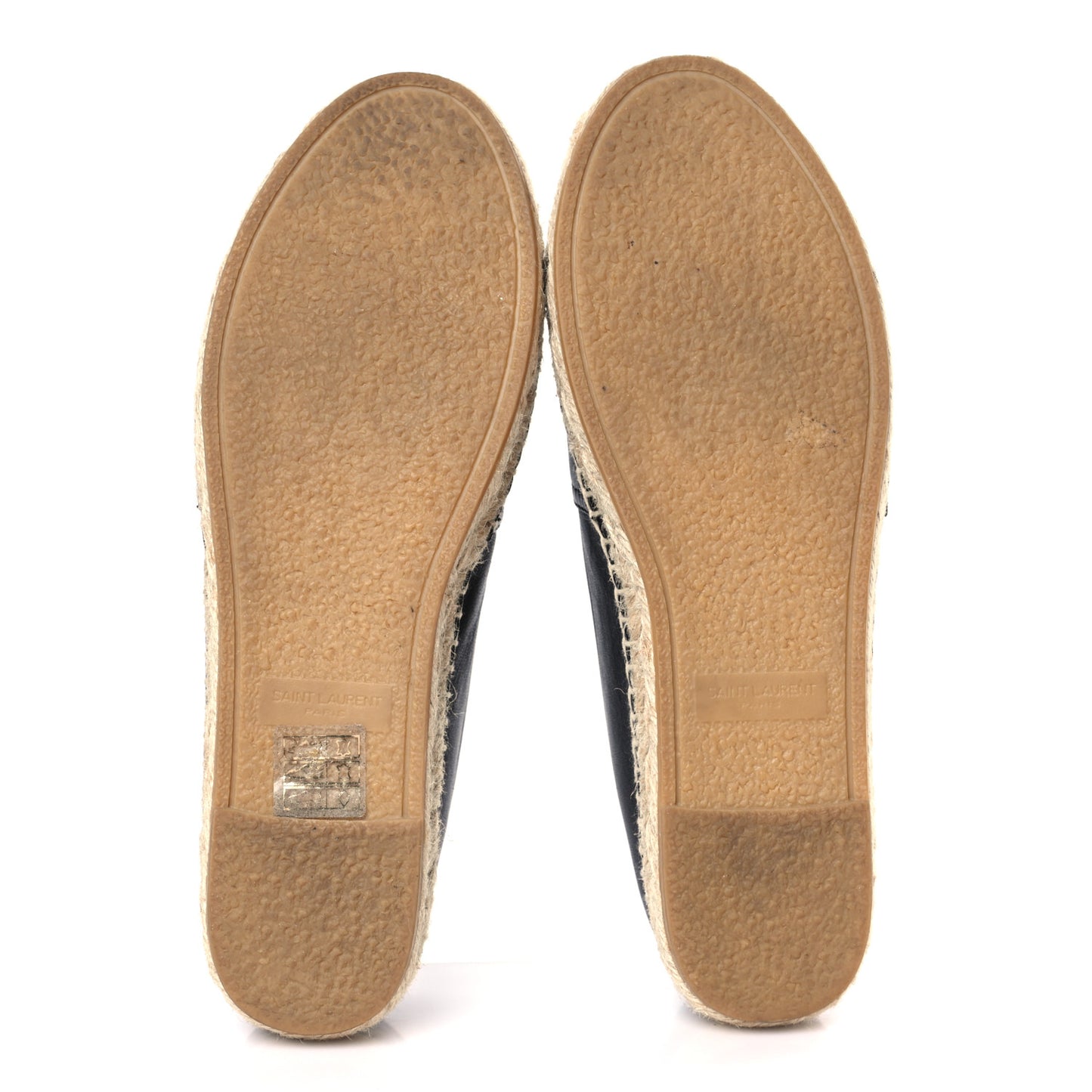 Lambskin Monogram Espadrilles 35 Black