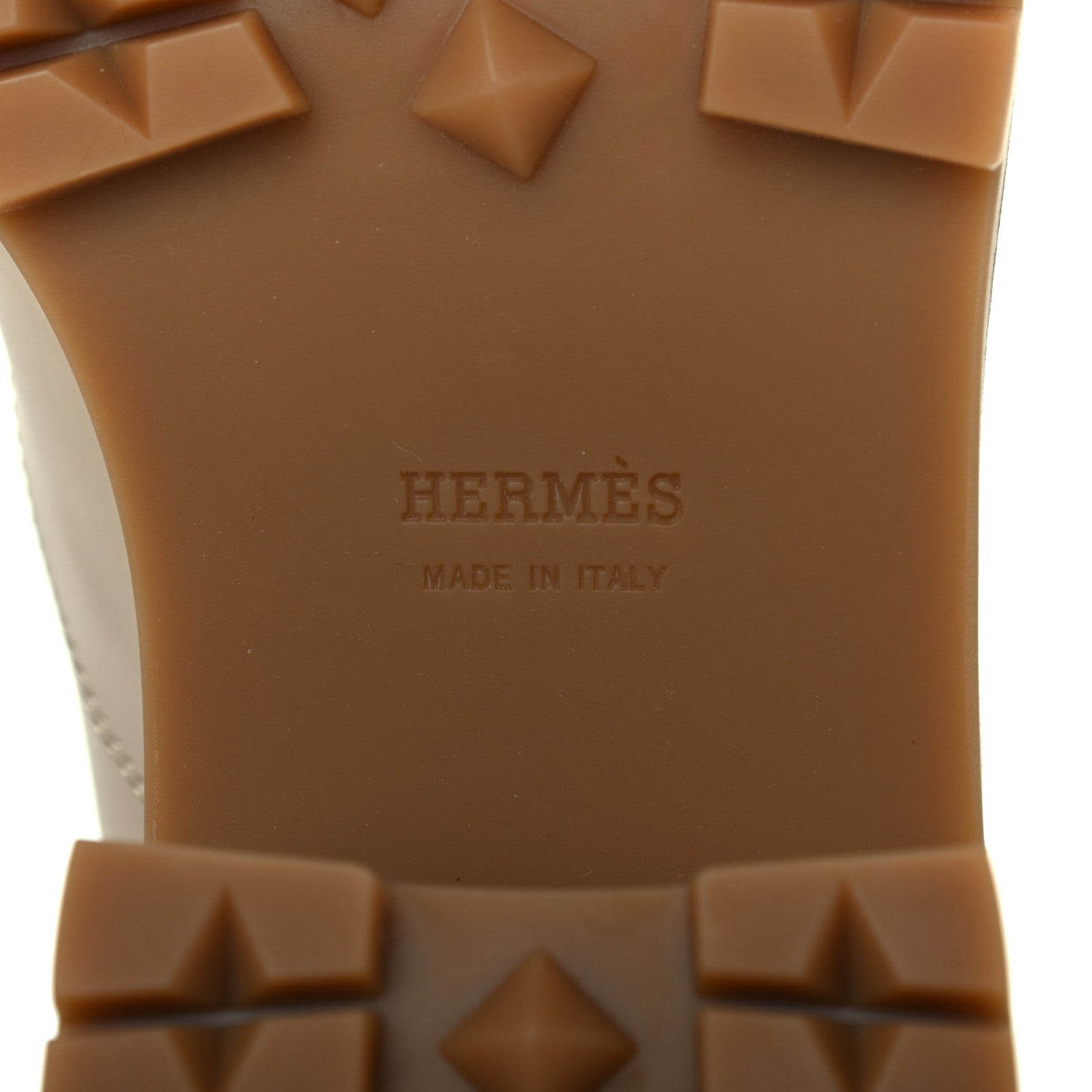 Hermes Calfskin Bridge Ankle Boots 38.5 Beige Grege 6 of 8