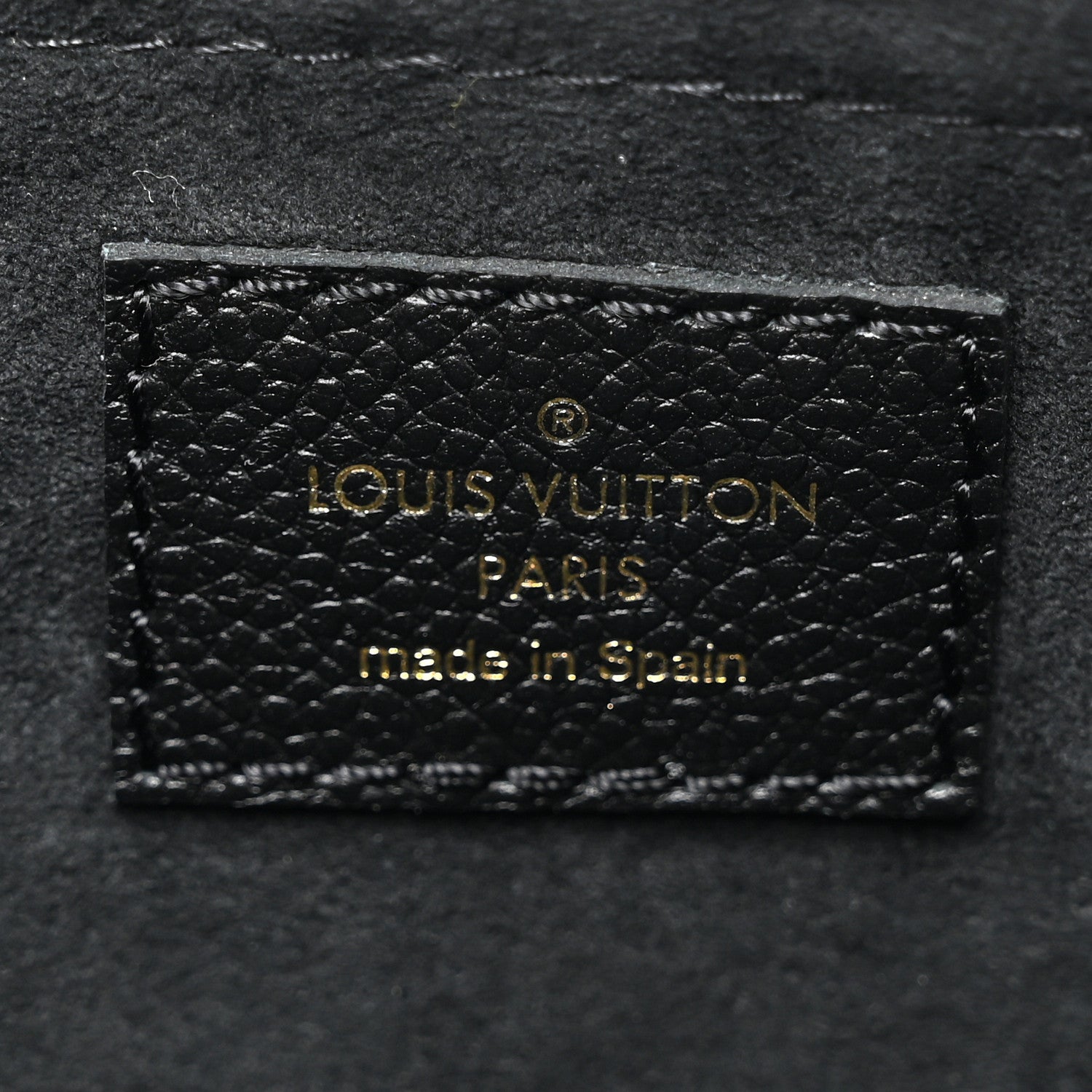 Louis Vuitton Empreinte Monogram Giant Multi Pochette Accessories Black 7 of 14