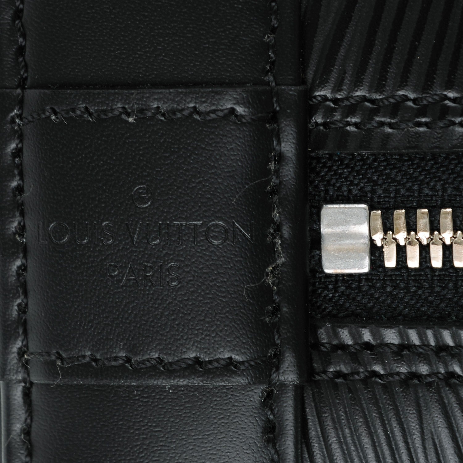 Louis Vuitton Epi Alma PM Black 6 of 8