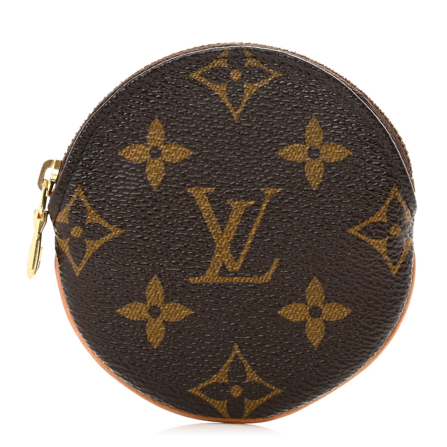 Monogram Round Coin Purse