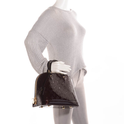 Louis Vuitton Vernis Alma PM Amarante 2 of 8