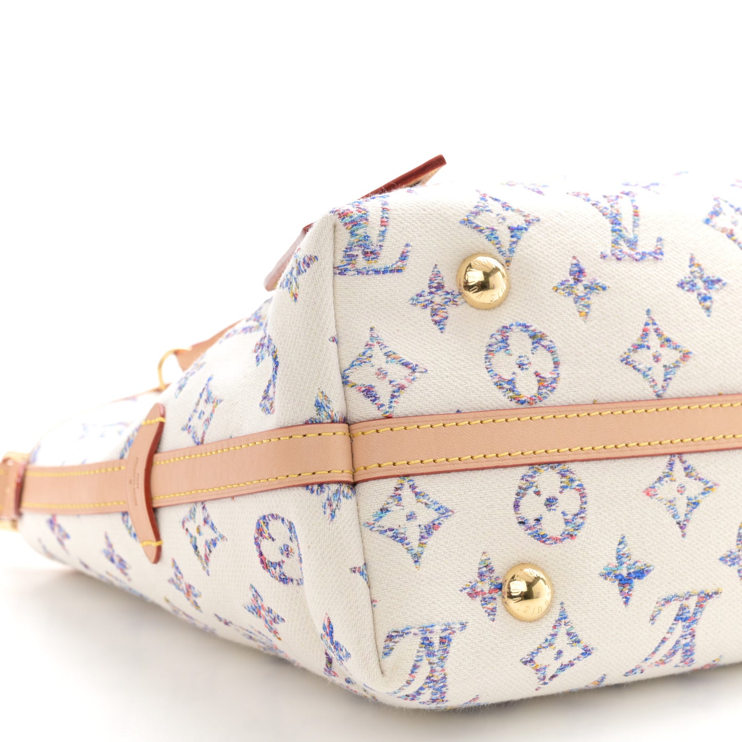 Monogram Jacquard CarryAll PM Multicolor Beige