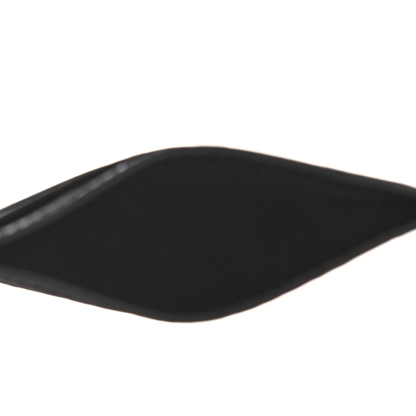 Calfskin Logo Print Cash Card Holder Black