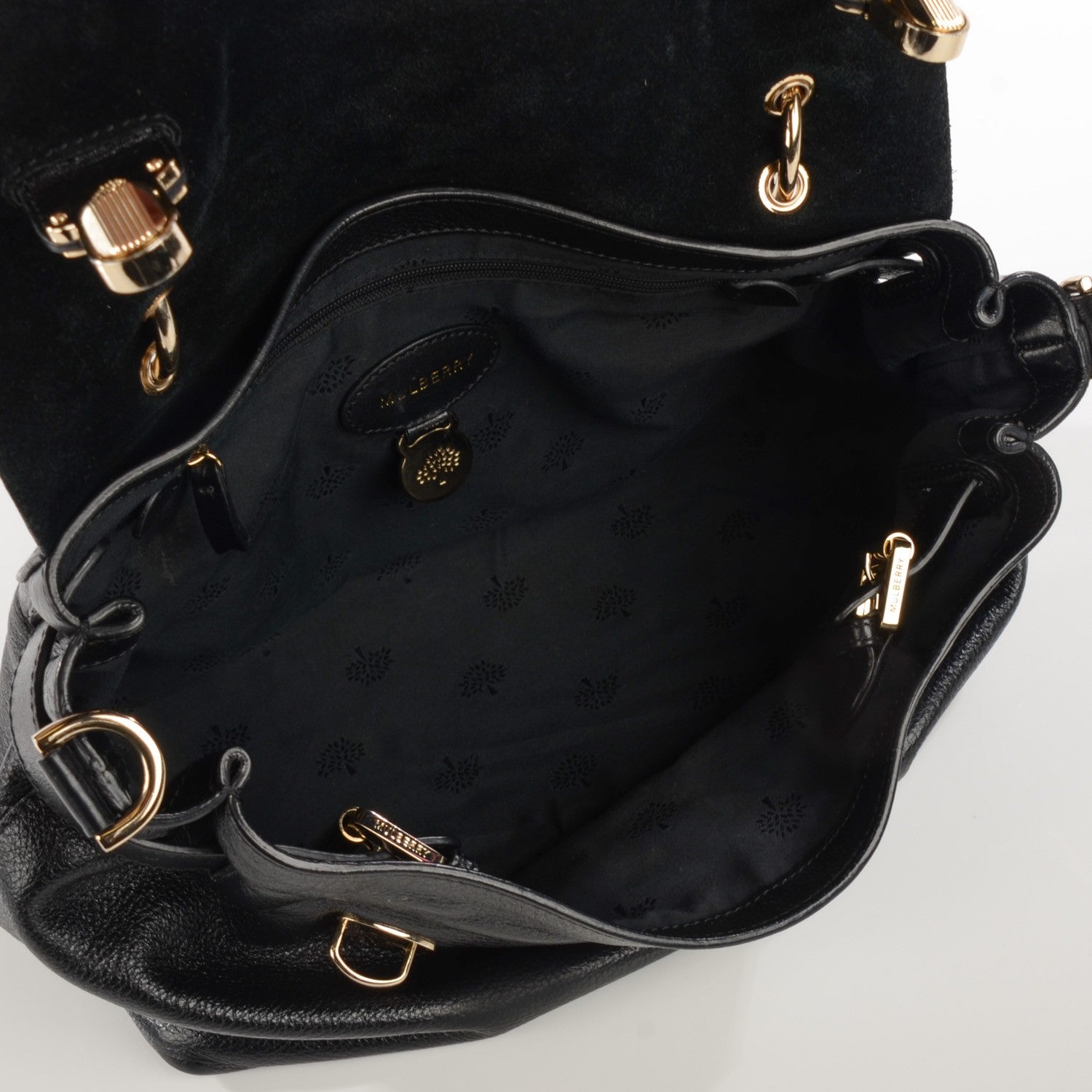 Mulberry Pebbled Calfskin Edie Crossbody Black 5 of 8