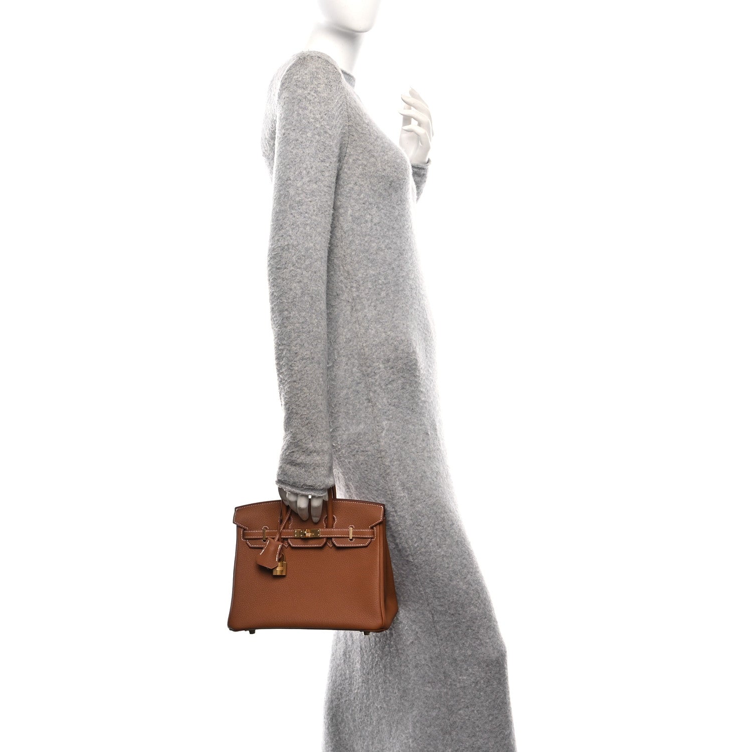 Hermes Togo Birkin 25 Gold 2 of 11
