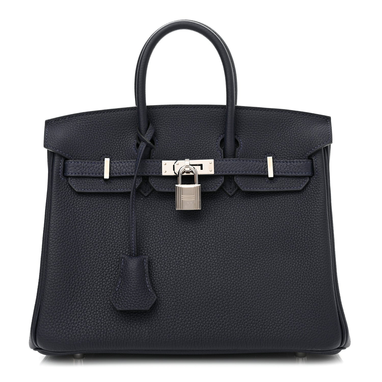 Hermes Togo Birkin 25 Bleu Nuit 1 of 10