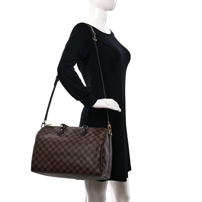 Louis Vuitton Damier Ebene Speedy Bandouliere 35 2 of 8