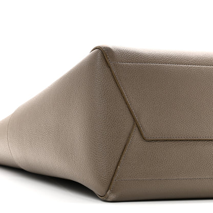 Celine Soft Grained Calfskin Sangle Bucket Bag Taupe 9 of 10