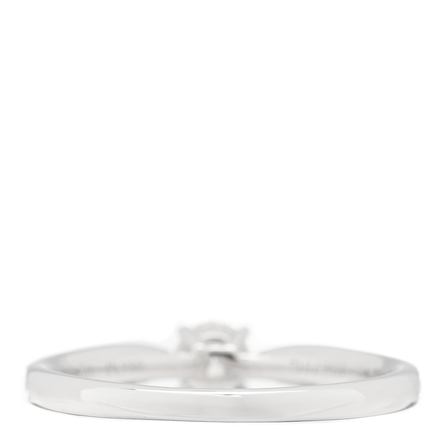 Tiffany Platinum Diamond .23ct Round Brilliant Harmony Engagement Ring 51 5.75 3 of 5