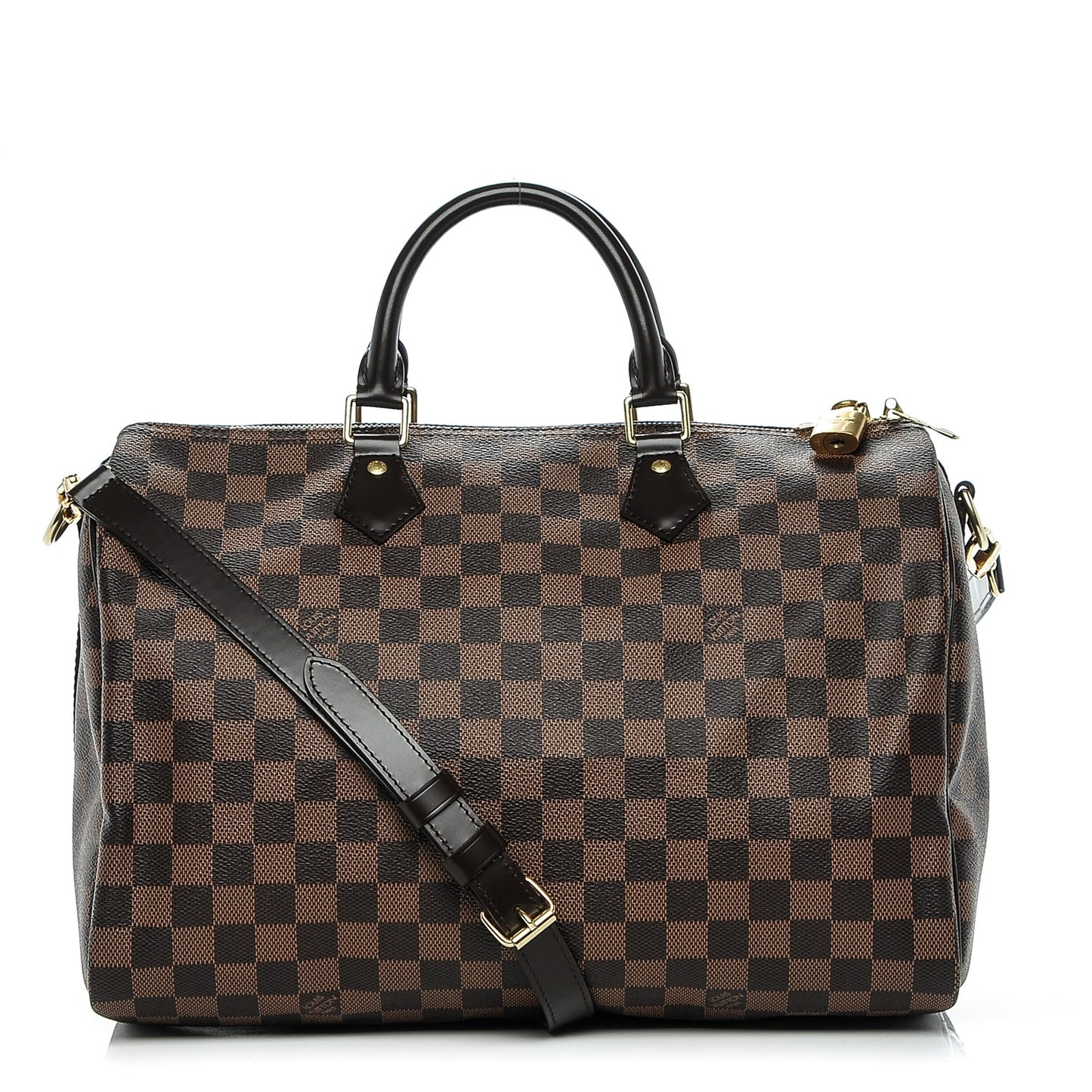 Damier Ebene Speedy Bandouliere 35