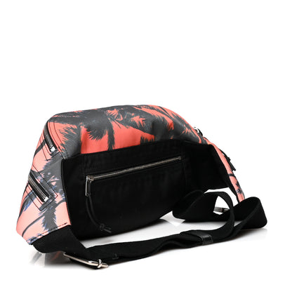 Saint Laurent Nylon Palm Tree Print Nuxx Crossbody Belt Bag 3 of 9
