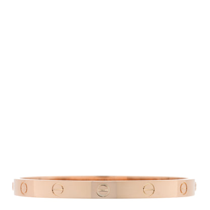 Cartier 18K Pink Gold LOVE Bracelet 18 2 of 6