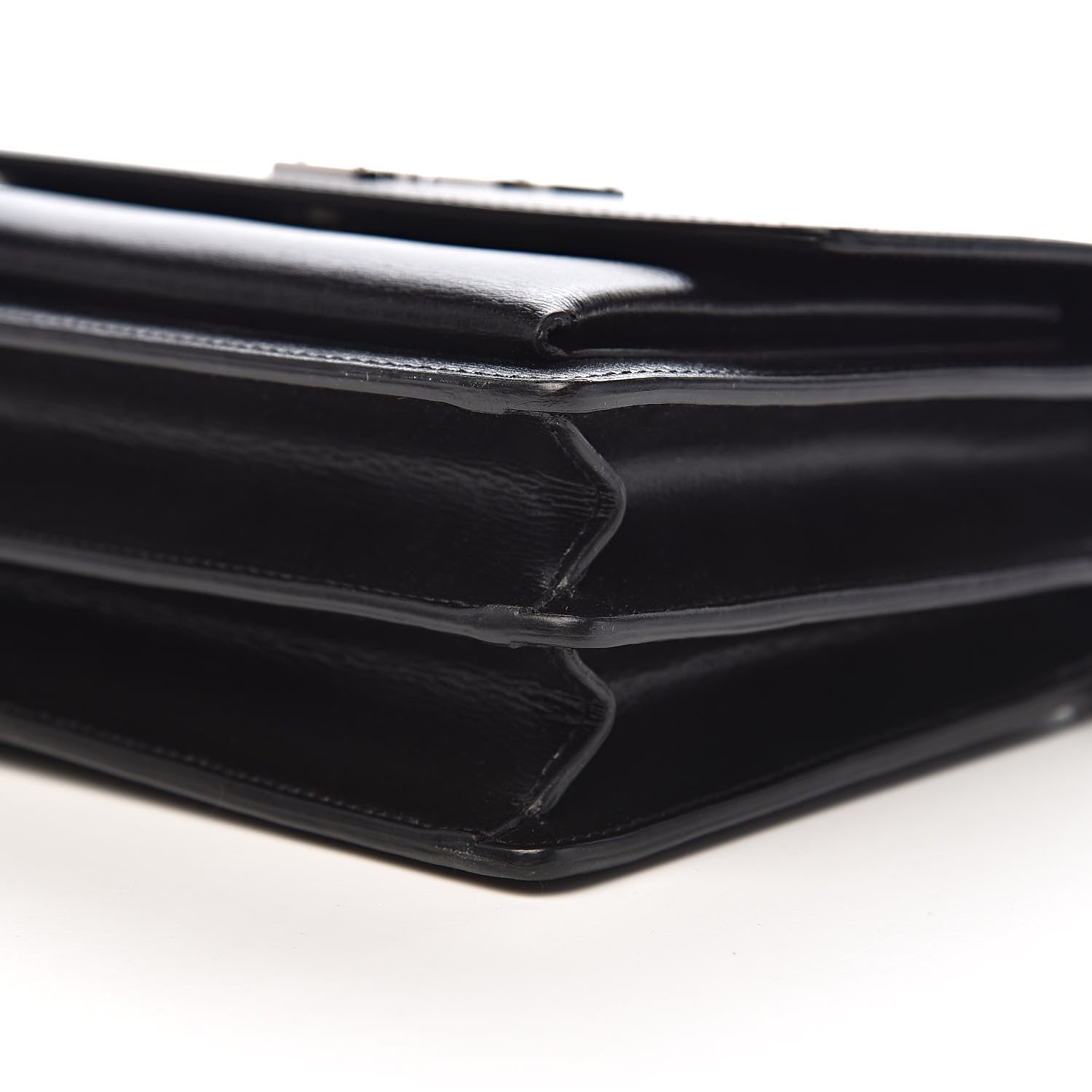 Saint Laurent Calfskin Medium Monogram Sunset Black 15 of 16