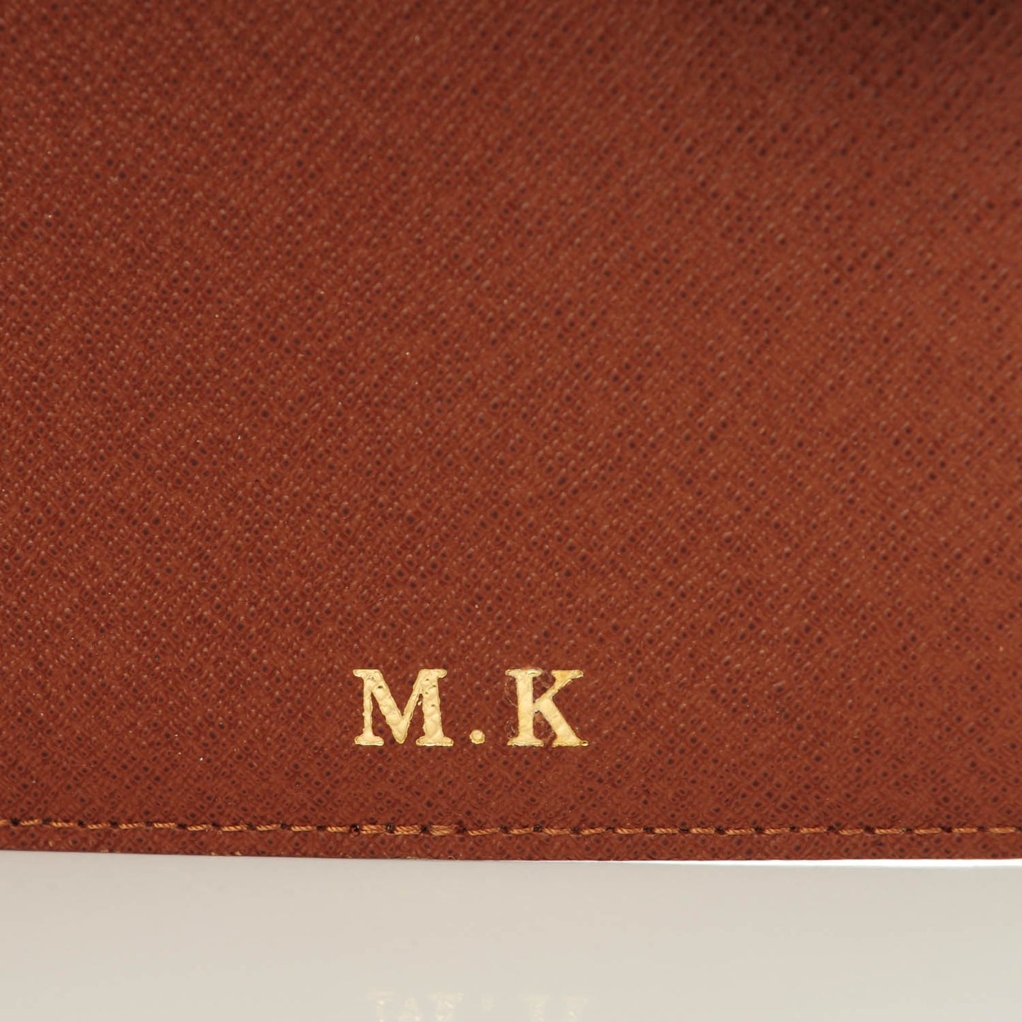 Monogram Medium Ring Agenda Cover