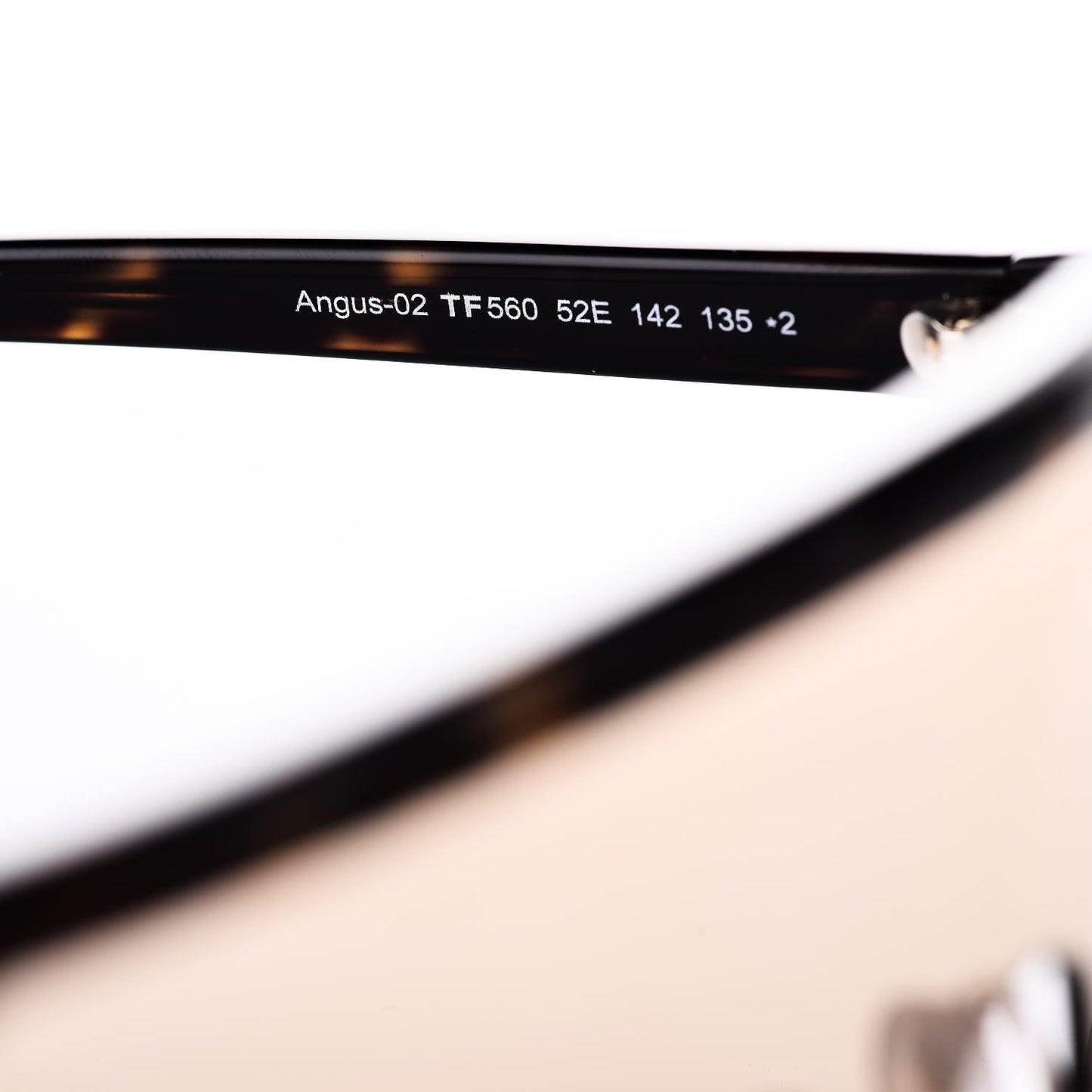 Angus Shield Sunglasses TF560 Havana