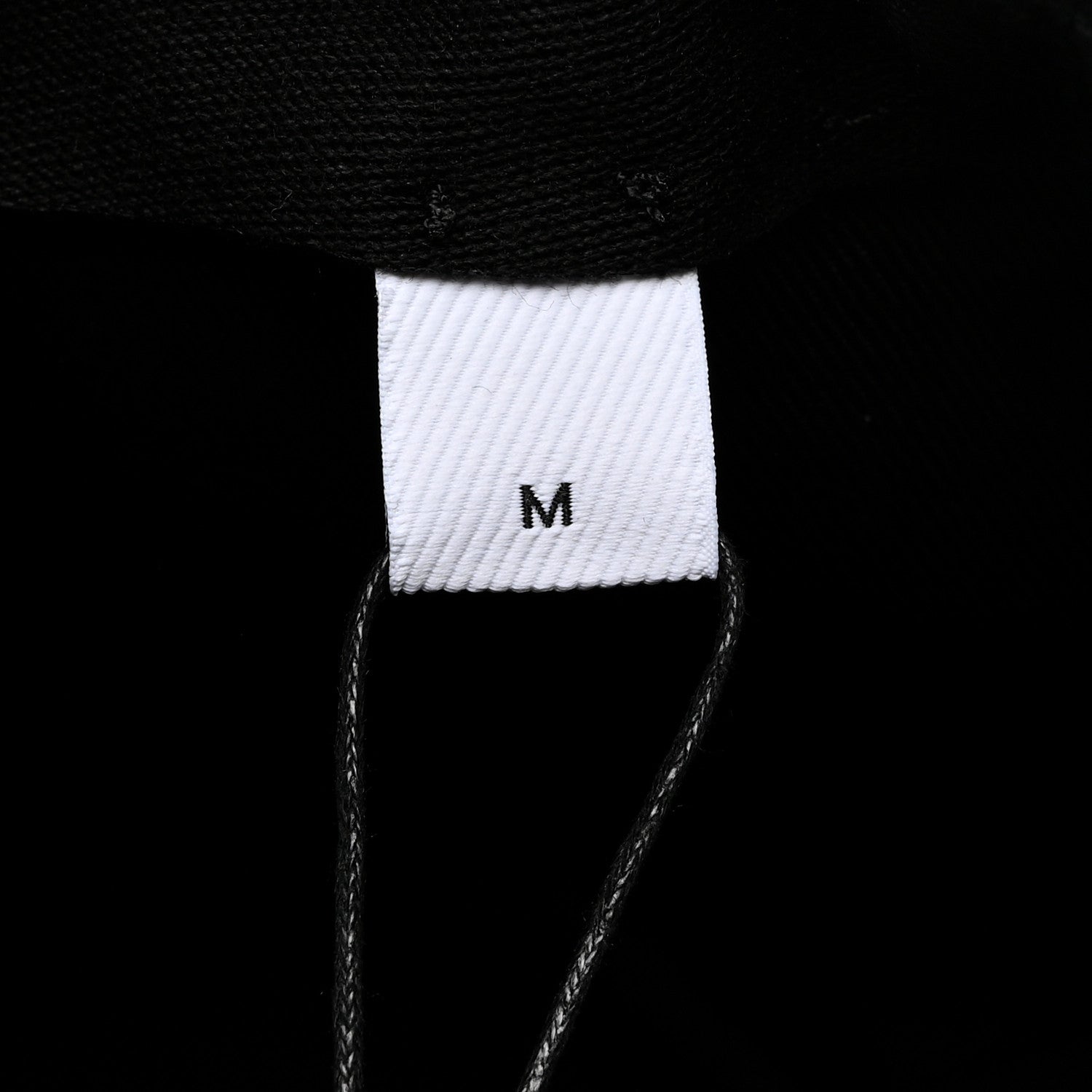 Burberry Cotton Twil TB Monogram Baseball Hat M Black 10 of 10