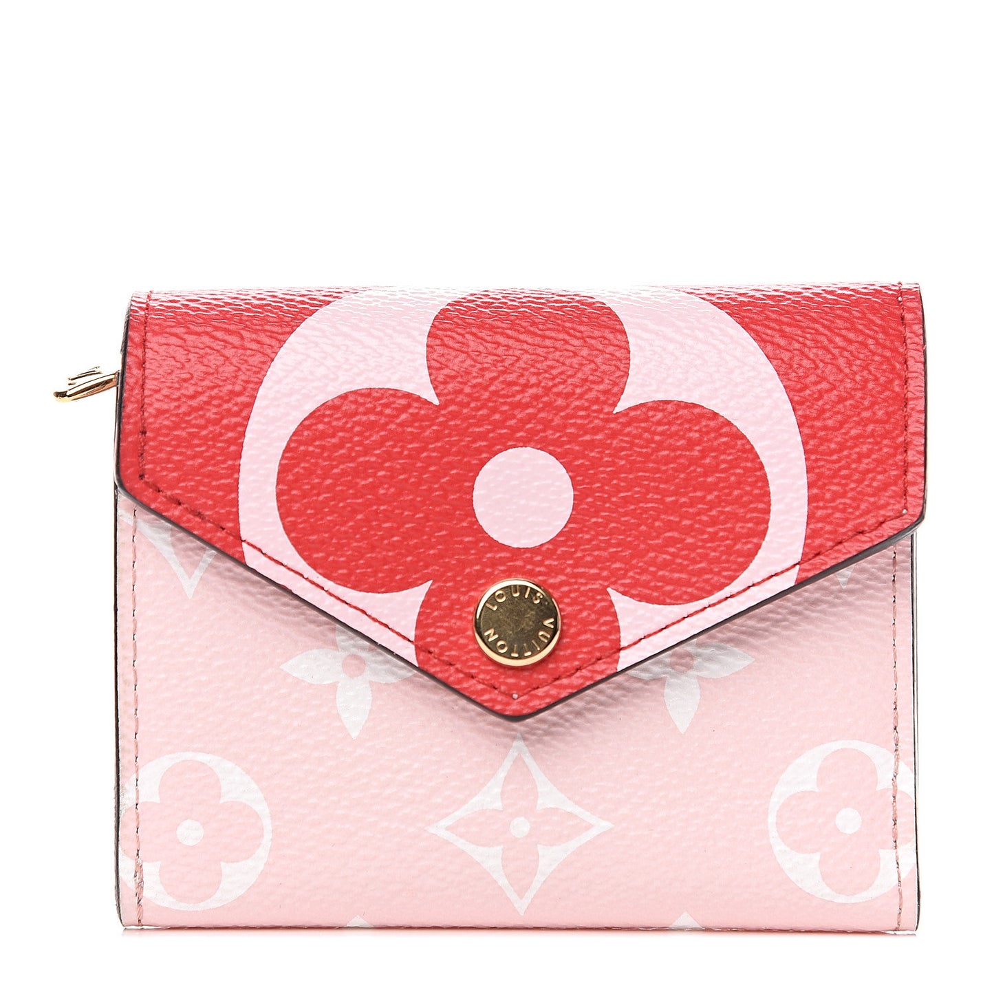 Monogram Giant Zoe Wallet Rouge Rose