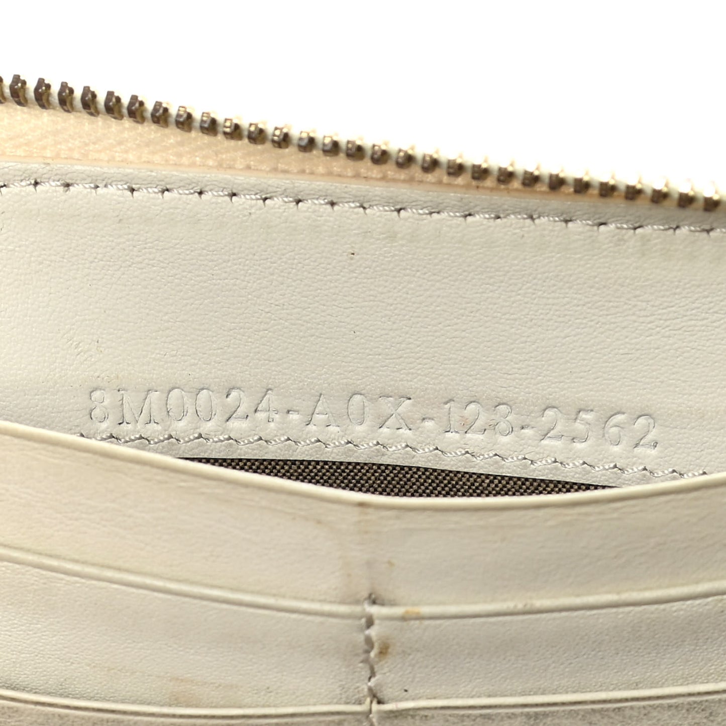 Zucchino Spalmati FF Multicolor Zip Around Wallet White Multicolor