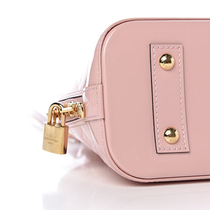 Louis Vuitton Vernis Alma BB Rose Ballerine 9 of 11