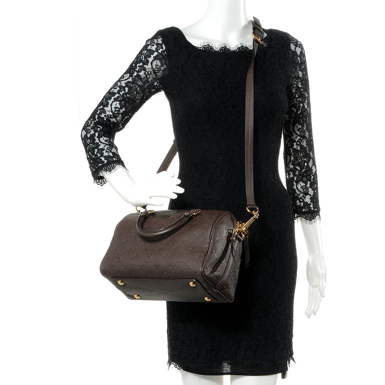 Louis Vuitton Empreinte Speedy Bandouliere 25 Earth 2 of 9