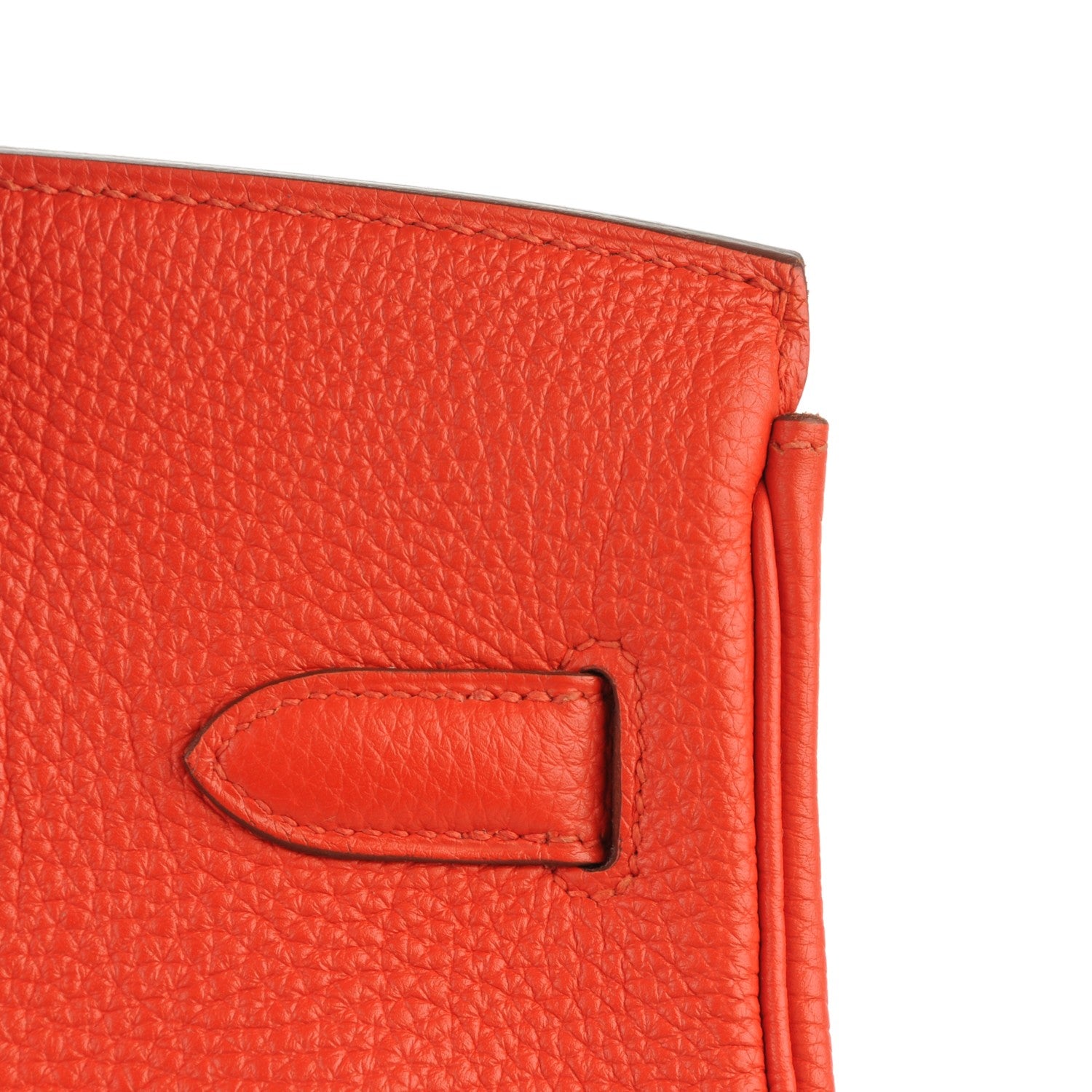 Hermes Togo Birkin 30 Capucine 9 of 27