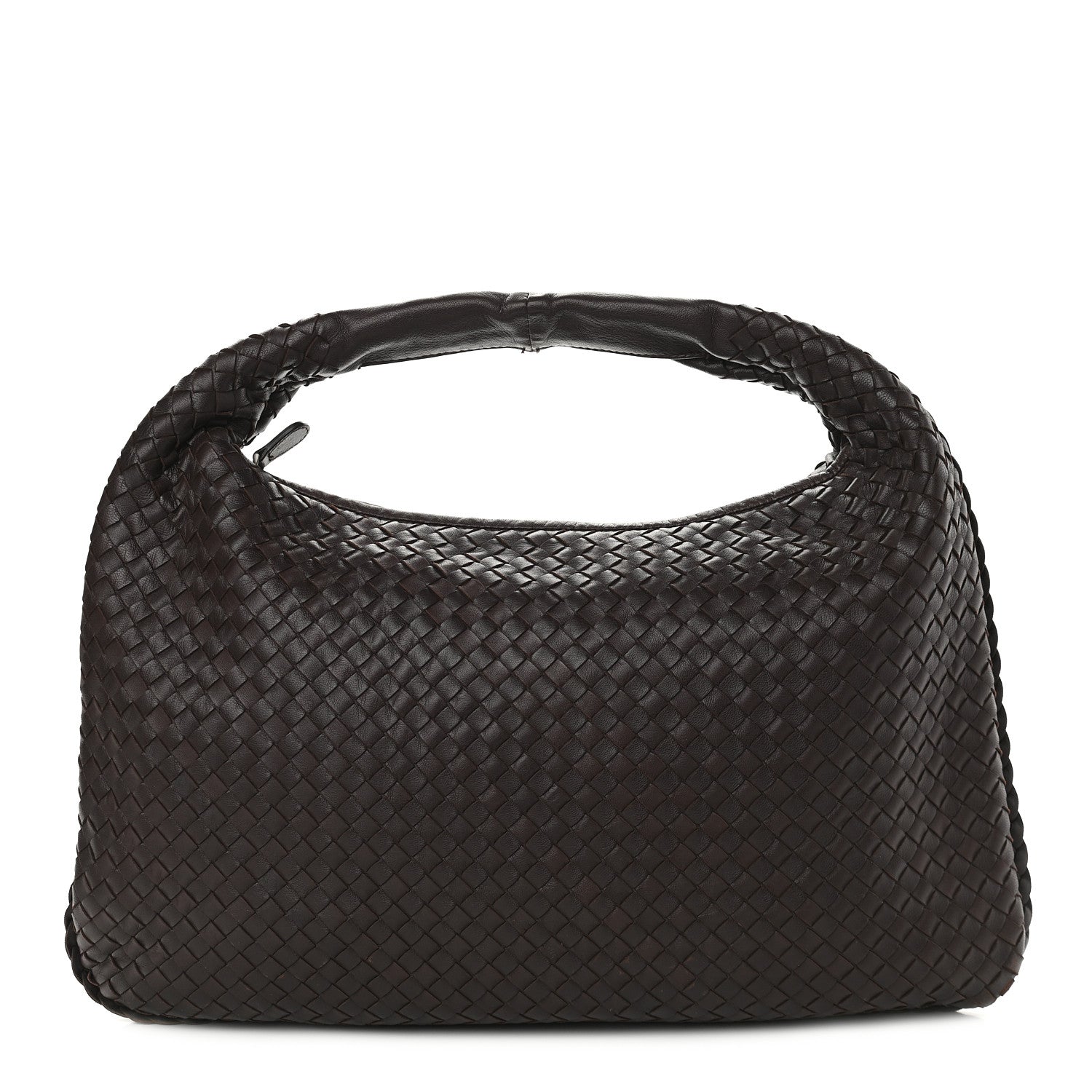 Bottega Veneta Nappa Intrecciato Large Veneta Hobo Ebano 1 of 11