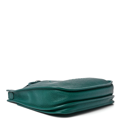 Hermes Taurillon Clemence Evelyne III PM Malachite 4 of 12