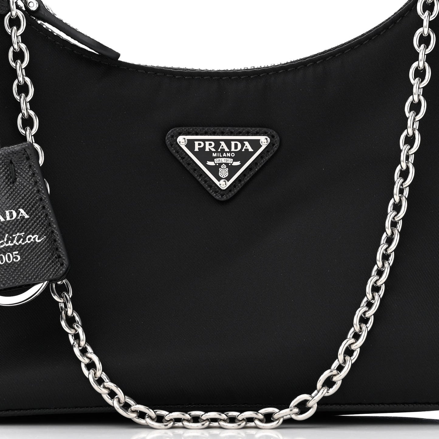 Nylon Re-Edition 2005 Shoulder Bag Black
