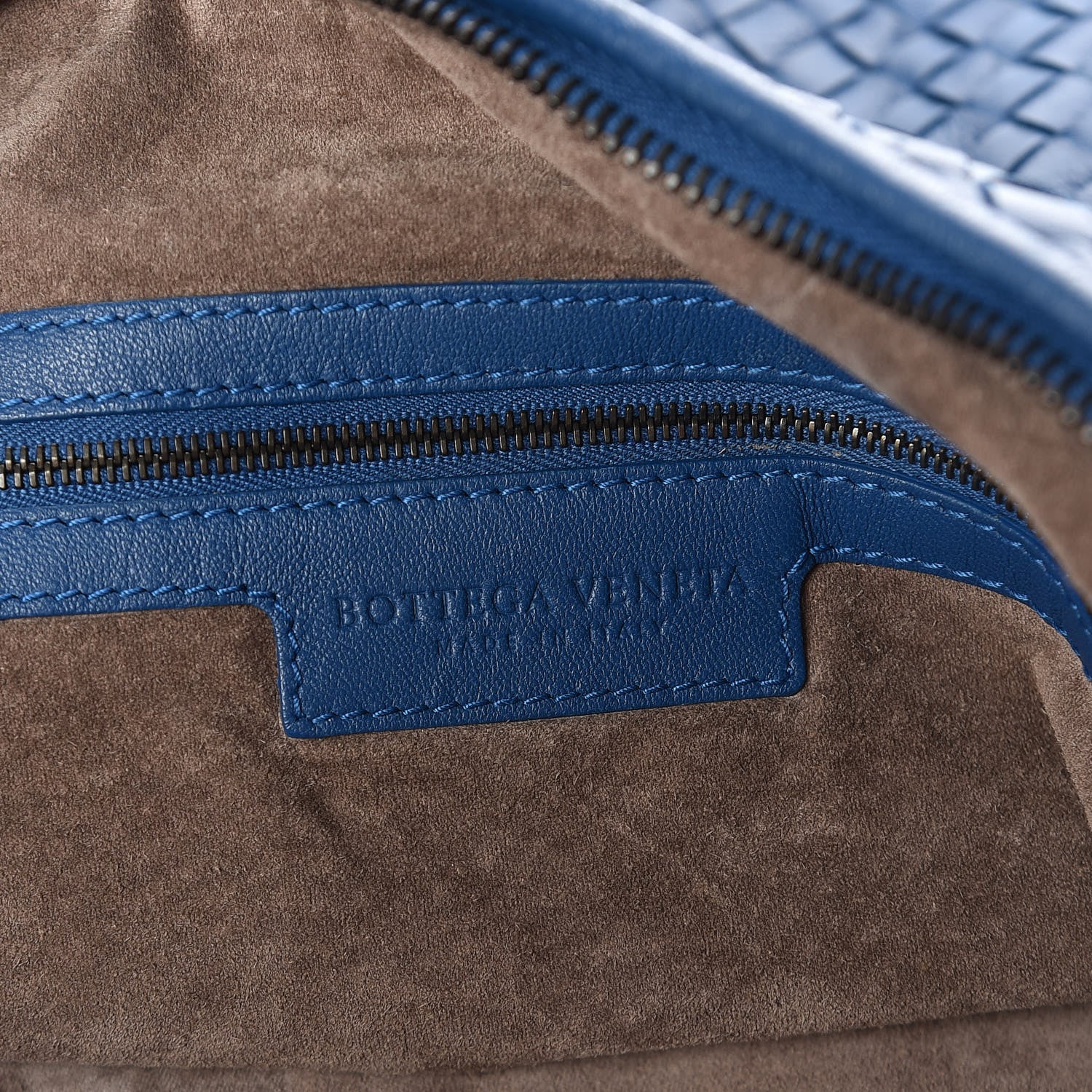Bottega Veneta Nappa Intrecciato Large Veneta Hobo Cobalt Blue 6 of 14