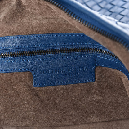Bottega Veneta Nappa Intrecciato Large Veneta Hobo Cobalt Blue 6 of 14
