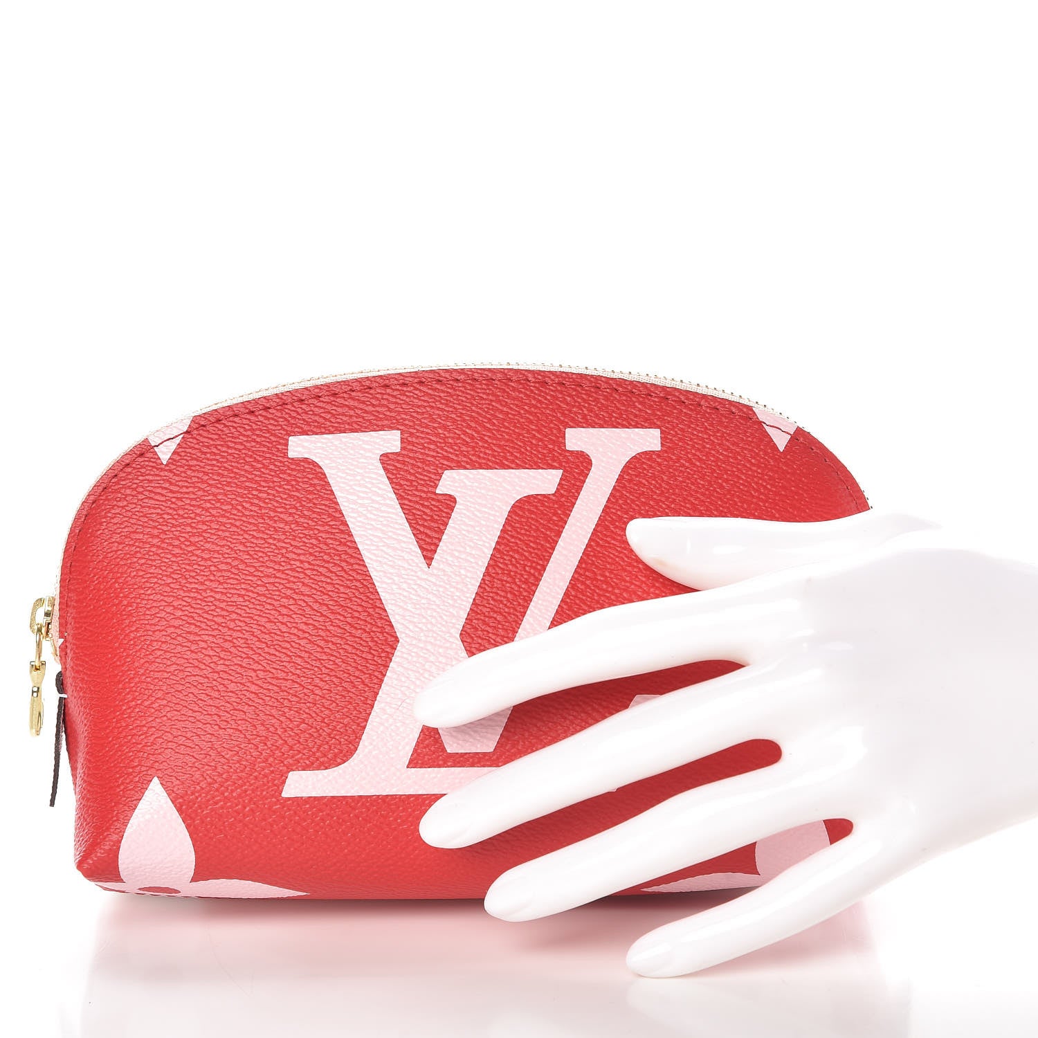 Louis Vuitton Monogram Giant Cosmetic Pouch Rouge 2 of 6