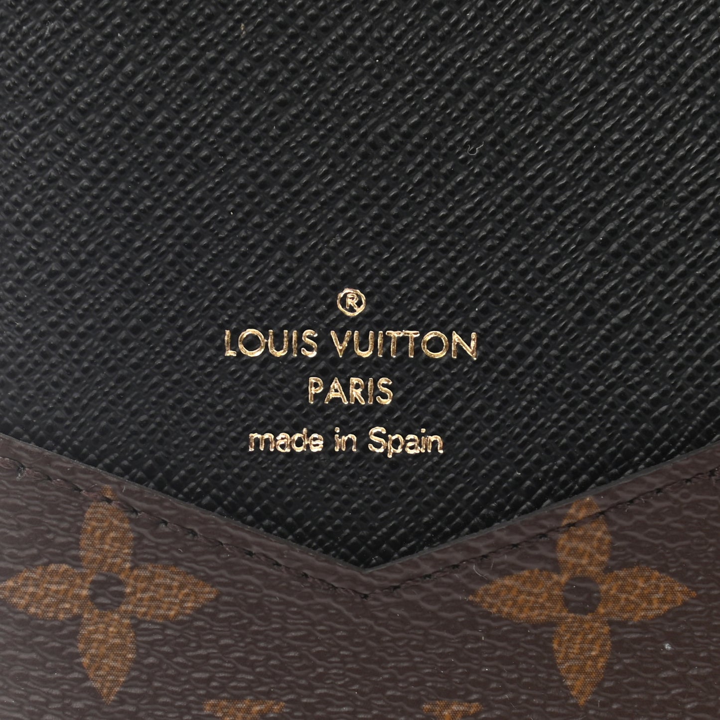 Monogram iPhone XS Max Folio Case Black