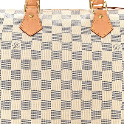 Louis Vuitton Damier Azur Speedy 30 9 of 15