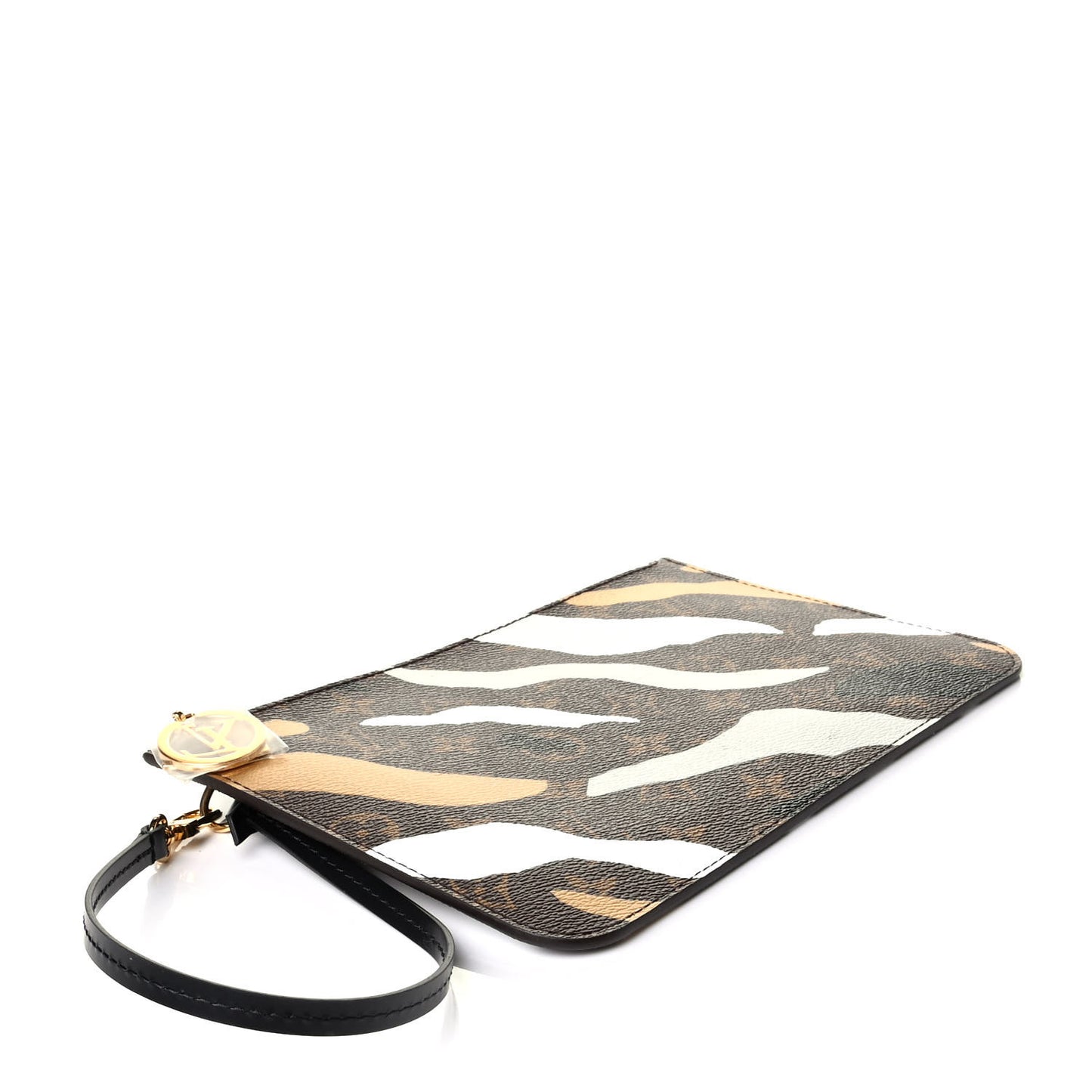 X LOL Monogram Neverfull MM GM Pochette Gold Silver