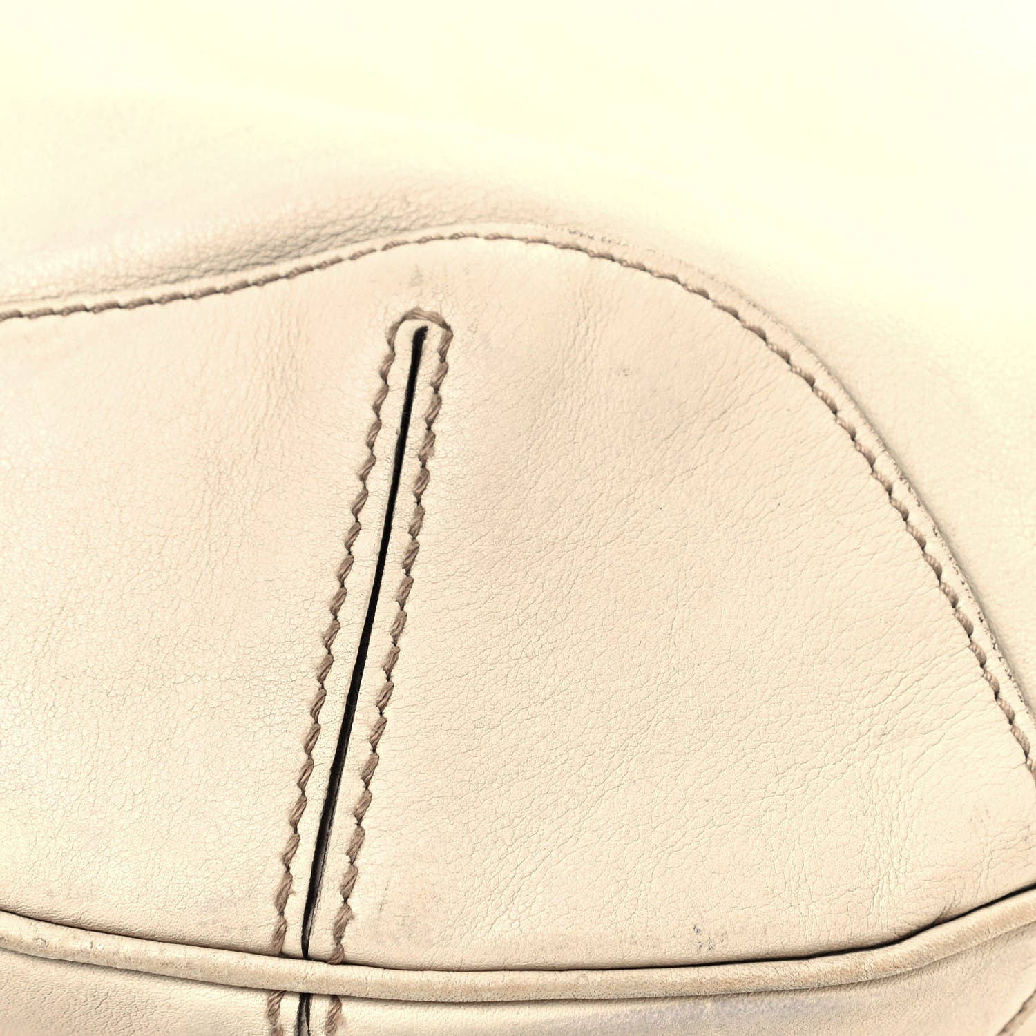 Gucci Calfskin Peggy Bamboo Top Handle Hobo Ivory 11 of 23