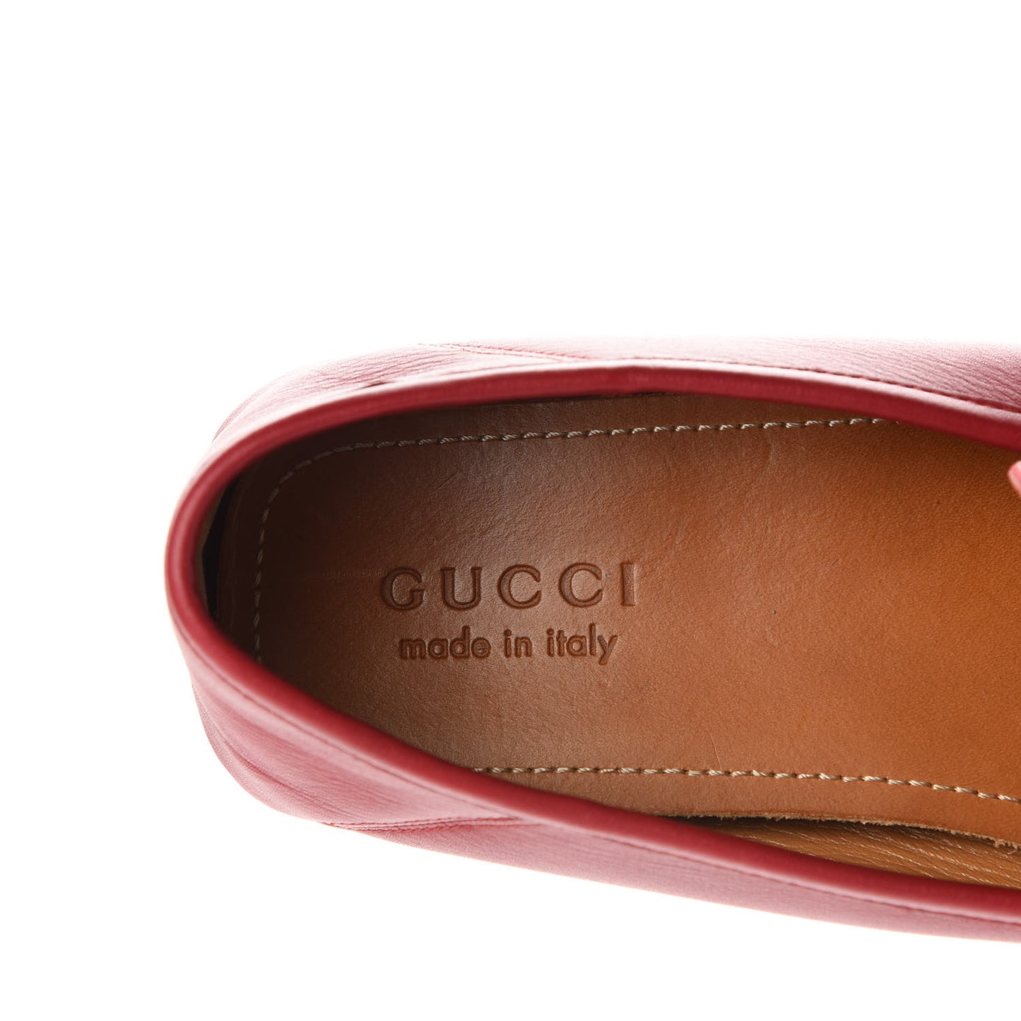Velvety Calfskin Web Mens Noel Driver Loafers 9.5 Rosso