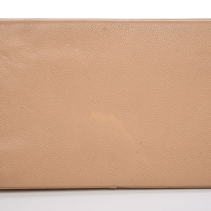 Chanel Caviar Quilted Medallion Tote Beige 16 of 21