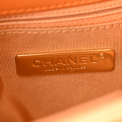 Chanel Lambskin Quilted Medium Chanel 19 Flap Light Brown 6 of 10