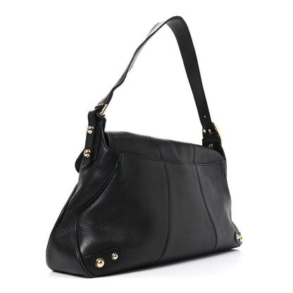 Gucci Calfskin Horsebit Flap Black 3 of 10