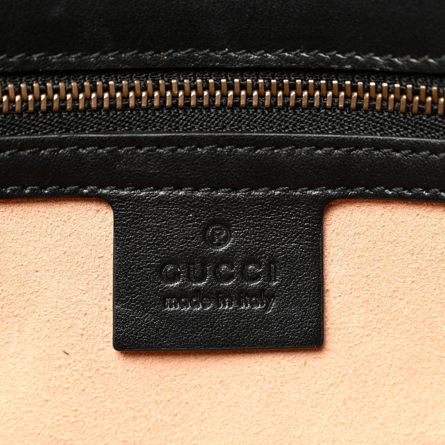 Gucci Calfskin Matelasse GG Marmont Clutch Black 6 of 10