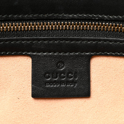 Gucci Calfskin Matelasse GG Marmont Clutch Black 6 of 10