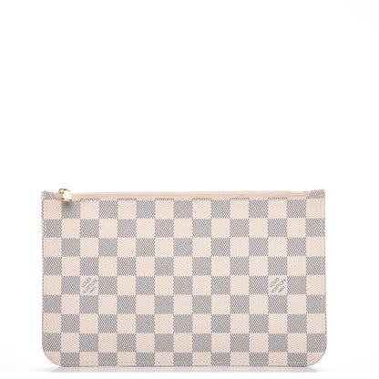 Louis Vuitton Damier Azur Neverfull MM GM Pochette 1 of 8
