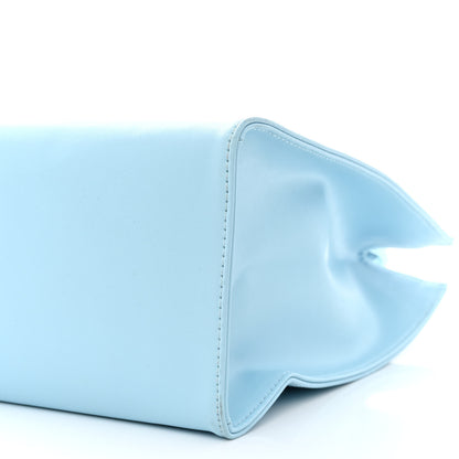 Telfar Vegan Leather Medium Shopping Bag Pool Blue 11 of 11