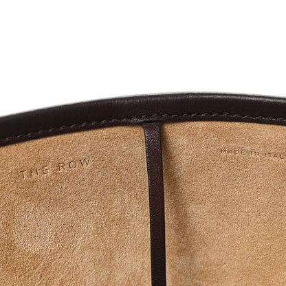 The Row Polished Saddle Calfskin Medium N/S Park Tote Chestnut 6 of 9