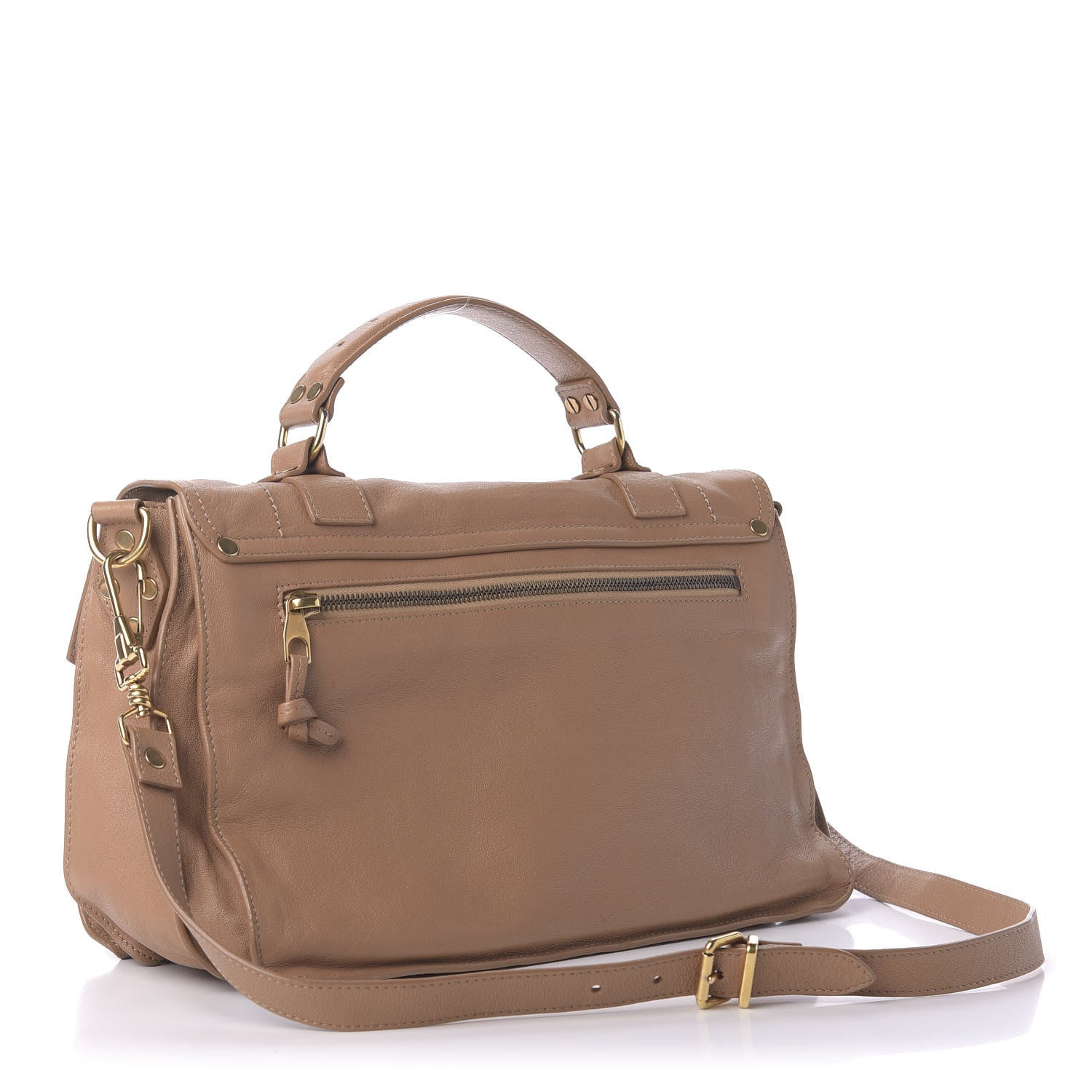 Proenza Schouler Lambskin Medium PS1 Satchel Sahara 4 of 12