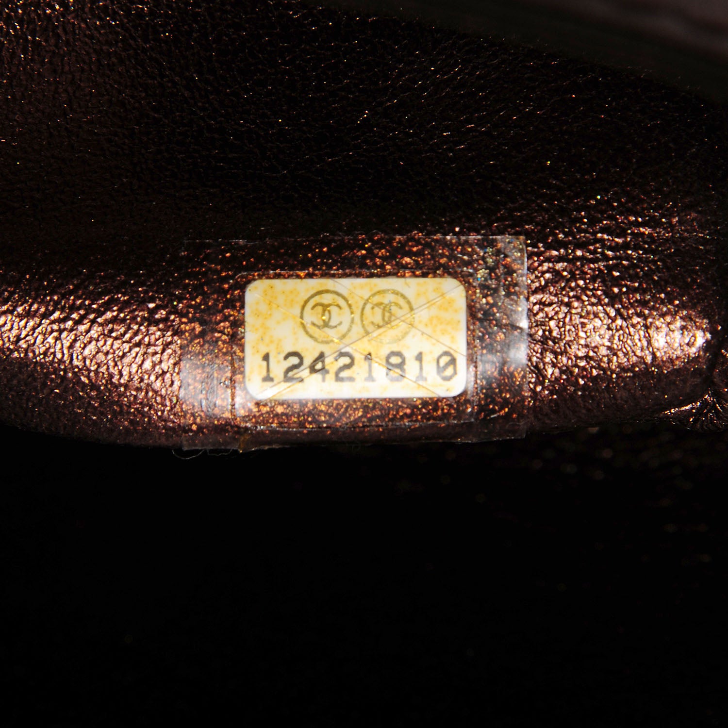 Chanel Calfskin 2.55 Reissue 227 Flap Metallic Bronze 8 of 8